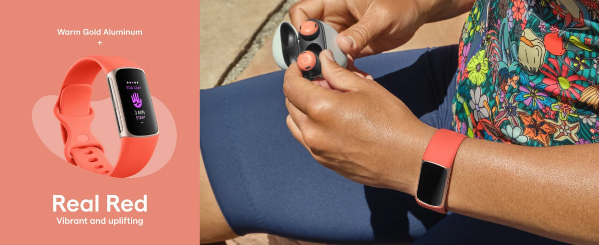 Bracelet d’activité Fitbit Charge 6 — GPS et suivi bien-être