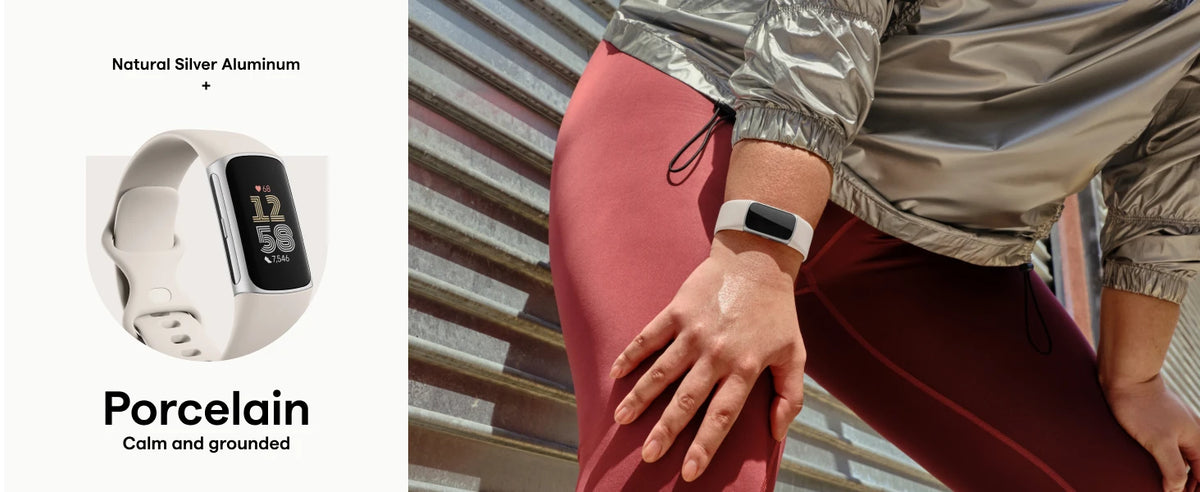 Bracelet d’activité Fitbit Charge 6 — GPS et suivi bien-être