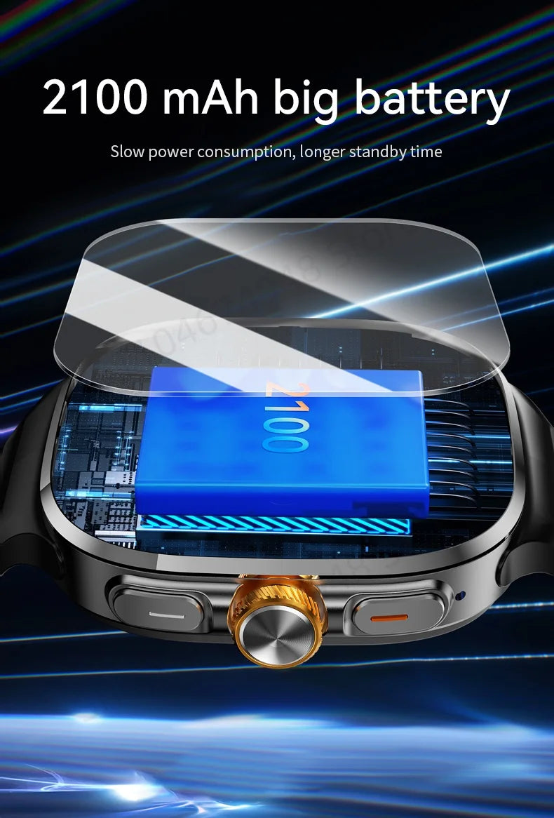 Montre connectée M99 — écran AMOLED 2,4″, caméra rotative et GPS