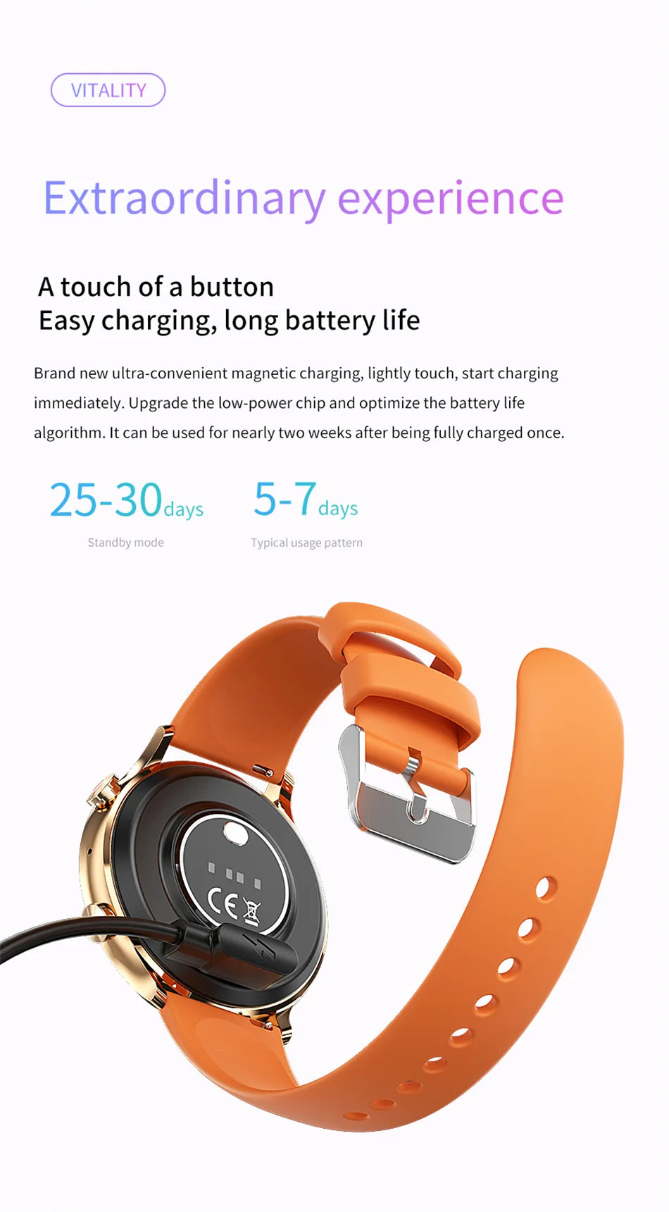 Montre connectée AMOLED — GPS, appels Bluetooth et IP68 annoncé
