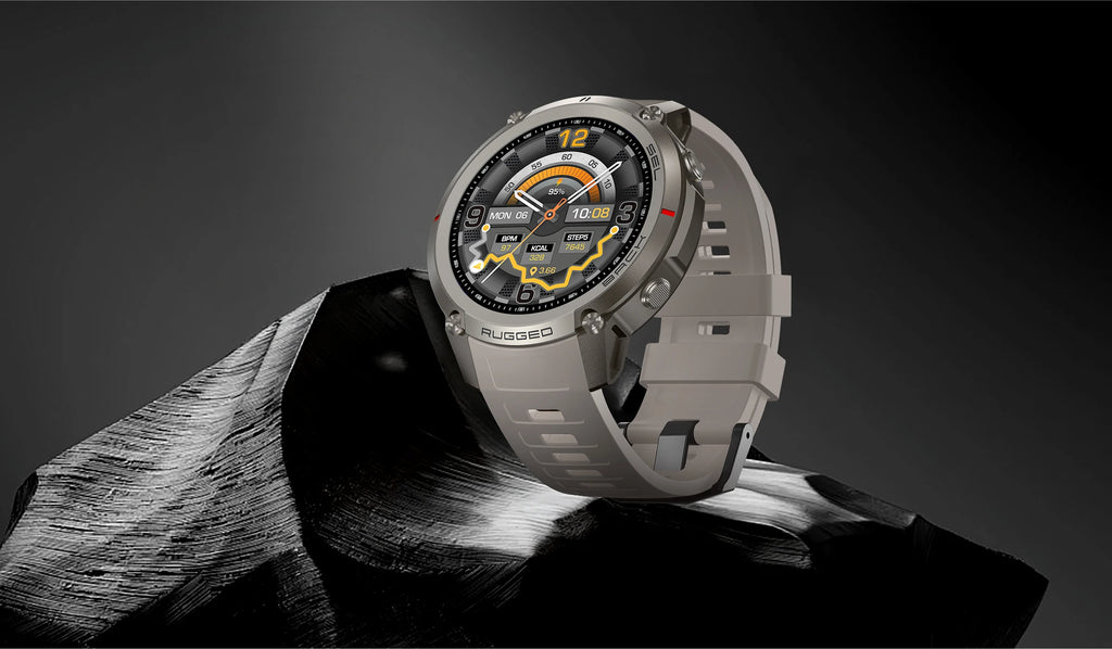 Montre connectée outdoor AMOLED — GPS, cartes hors ligne et 5 ATM annoncés