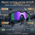 Lunettes connectées sport avec caméra 30 MP annoncée, vidéo 4K et stockage 32 Go