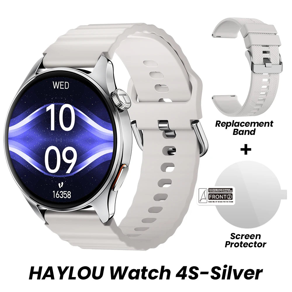 Montre connectée HAYLOU Watch 4S — AMOLED et GPS multi-satellite
