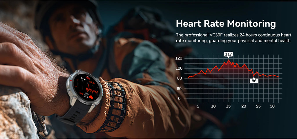 Montre connectée outdoor AMOLED — GPS, cartes hors ligne et 5 ATM annoncés