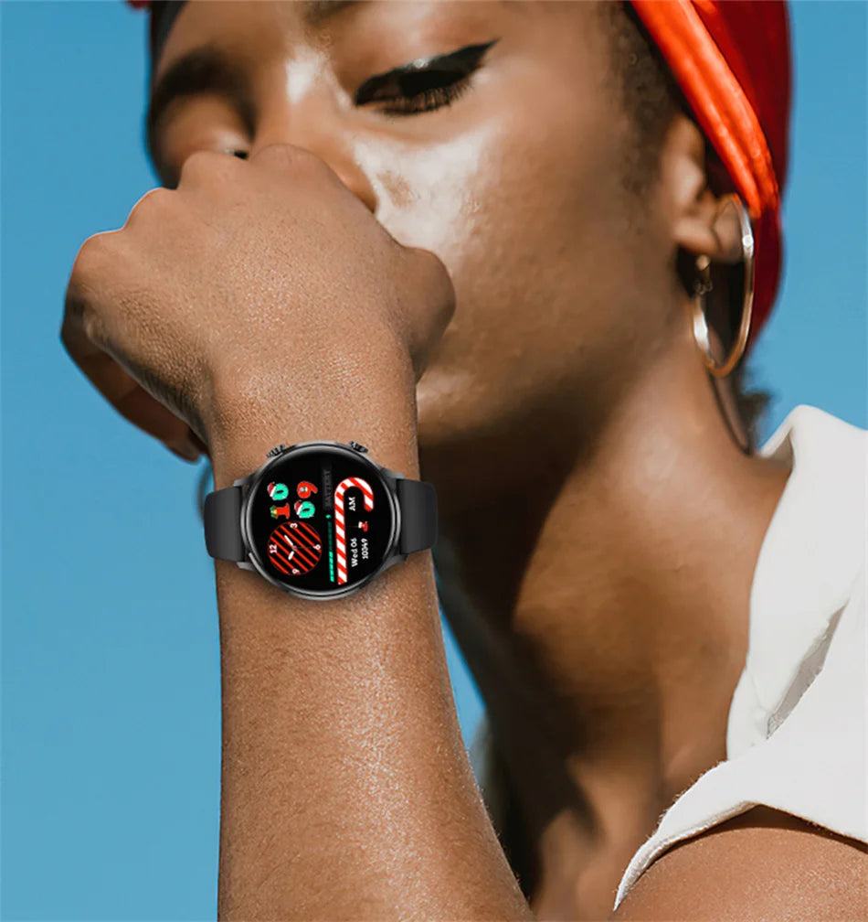 Montre connectée AMOLED — GPS, appels Bluetooth et IP68 annoncé
