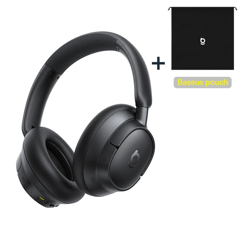 Casque Bluetooth Baseus EH10 NC — ANC adaptatif, LDAC, autonomie annoncée 80 h