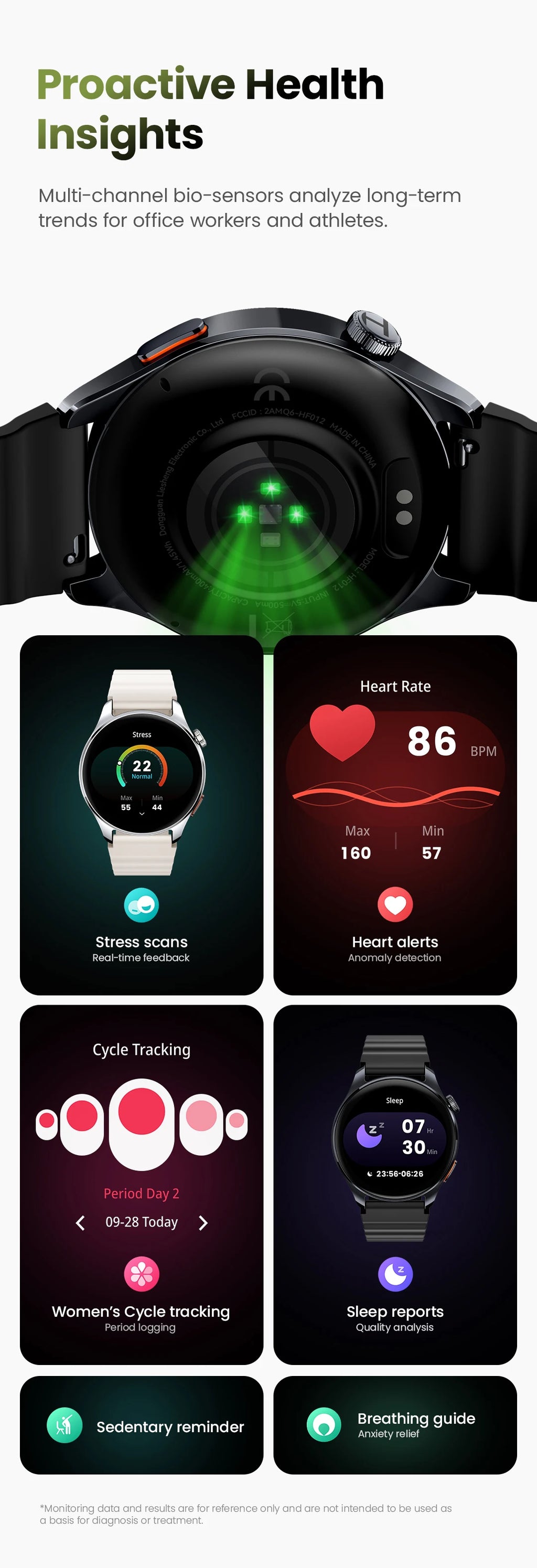 Montre connectée HAYLOU Watch 4S — AMOLED et GPS multi-satellite