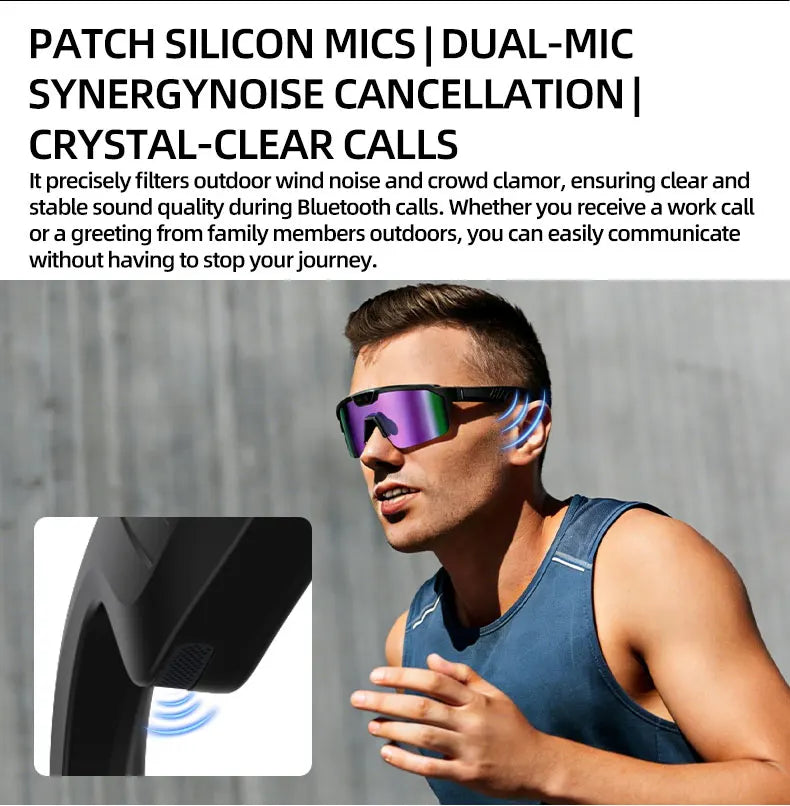 Lunettes connectées sport avec caméra 30 MP annoncée, vidéo 4K et stockage 32 Go