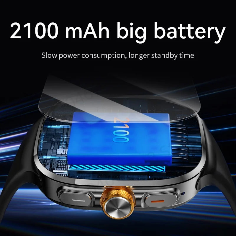 Montre connectée M99 — écran AMOLED 2,4″, caméra rotative et GPS