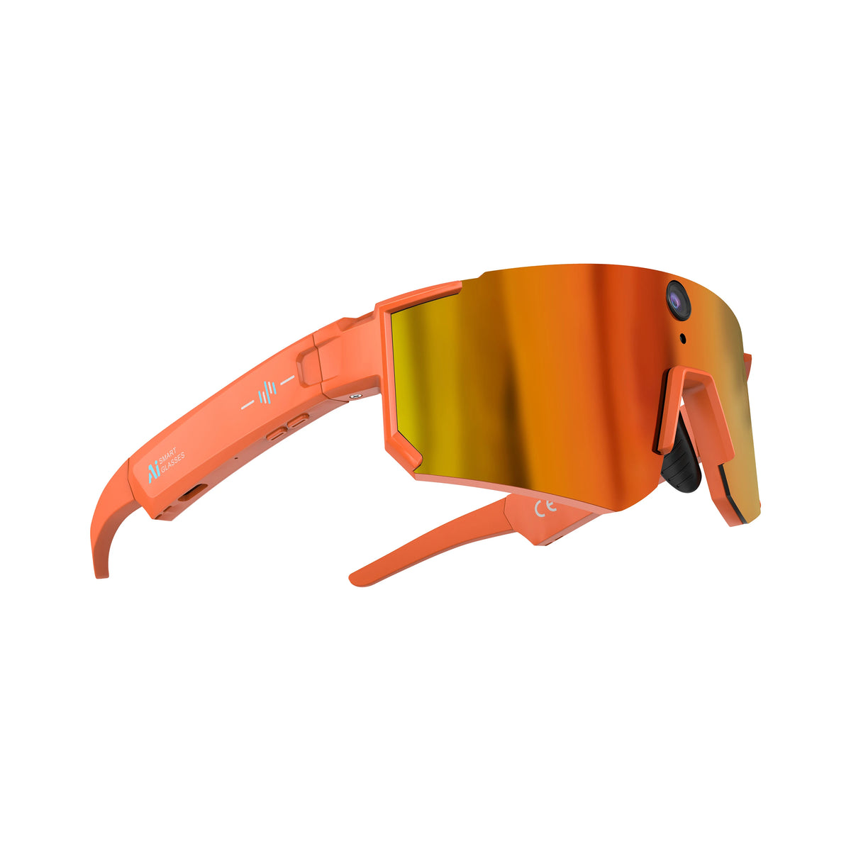 Lunettes connectées sport avec caméra et traduction — version 2400W