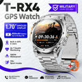 Montre connectée outdoor T‑RX4 — GPS, AMOLED et étanchéité 10 ATM annoncée