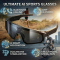 Lunettes connectées IA avec caméra, traduction et appels Bluetooth — version 800W