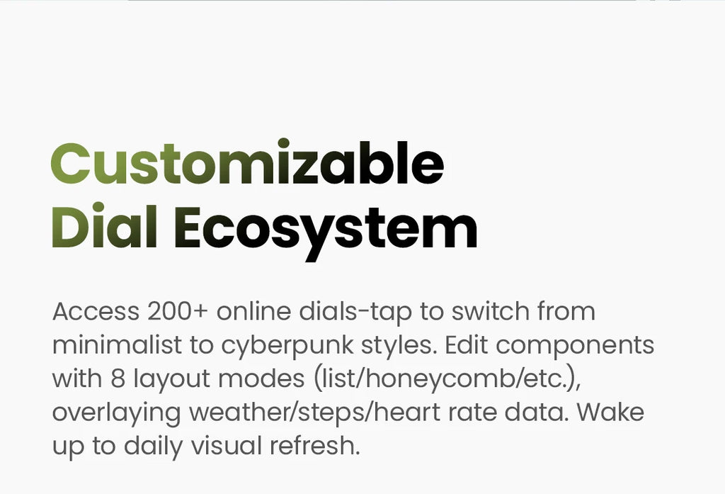 Montre connectée HAYLOU Watch 4S — AMOLED et GPS multi-satellite