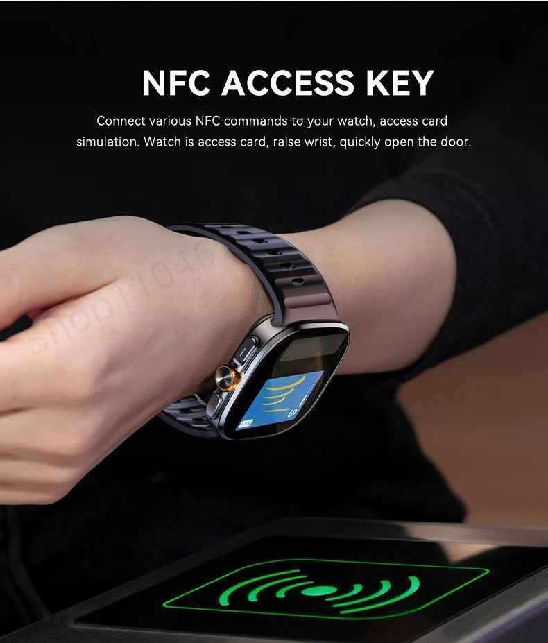 Montre connectée M99 — écran AMOLED 2,4″, caméra rotative et GPS