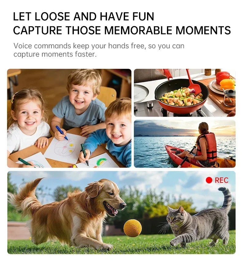 Lunettes connectées IA avec caméra, traduction et appels Bluetooth — version 1600W