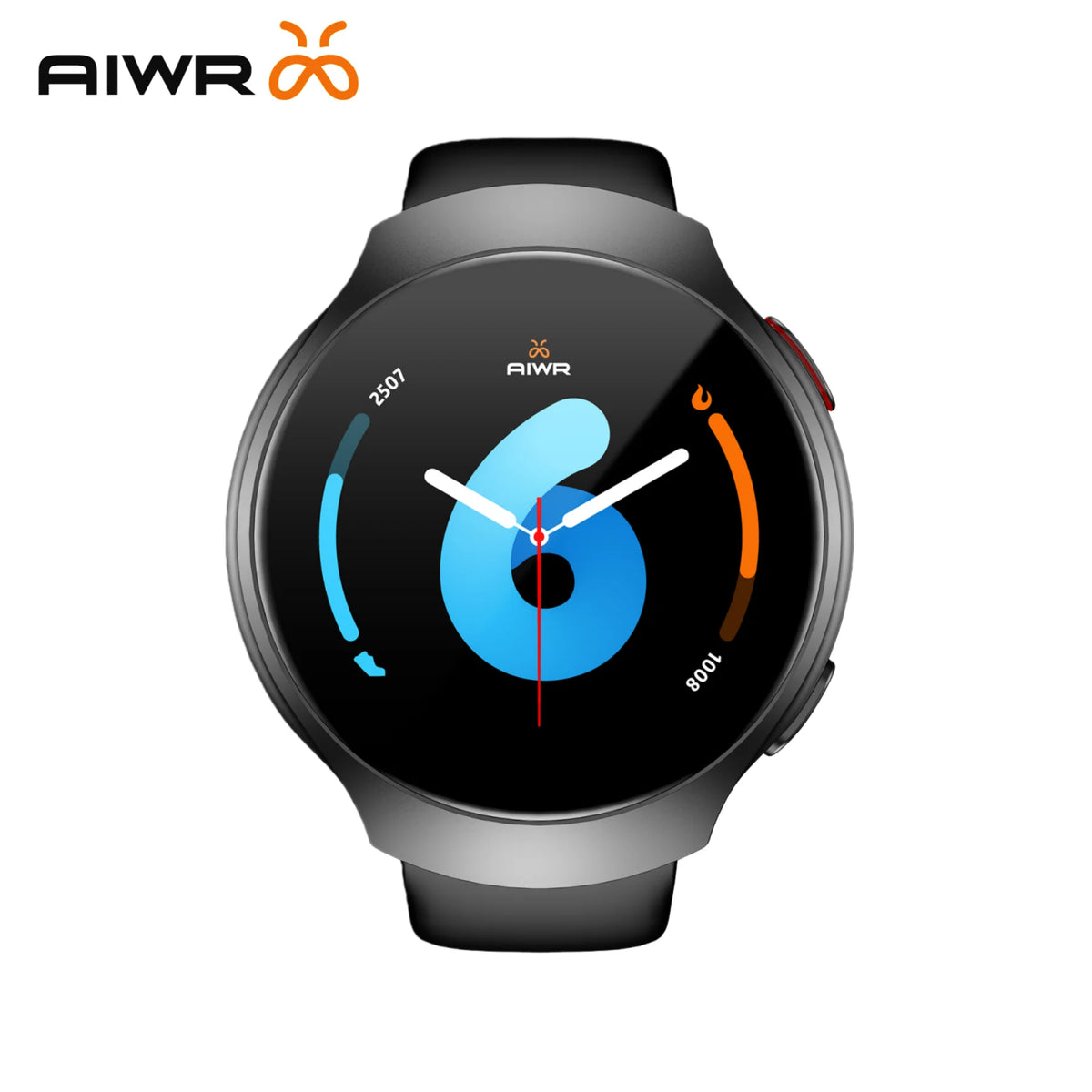 Montre connectée AIWR Orbit — GPS, écran AMOLED et appels Bluetooth