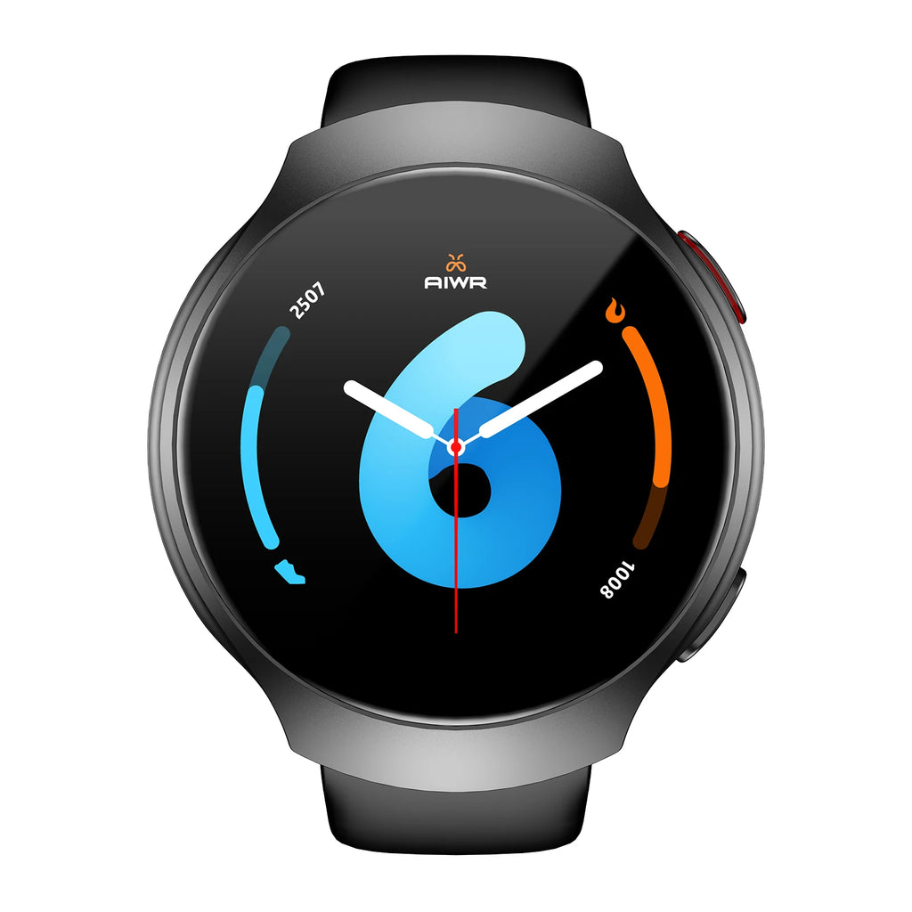 Montre connectée AIWR Orbit — GPS, écran AMOLED et appels Bluetooth