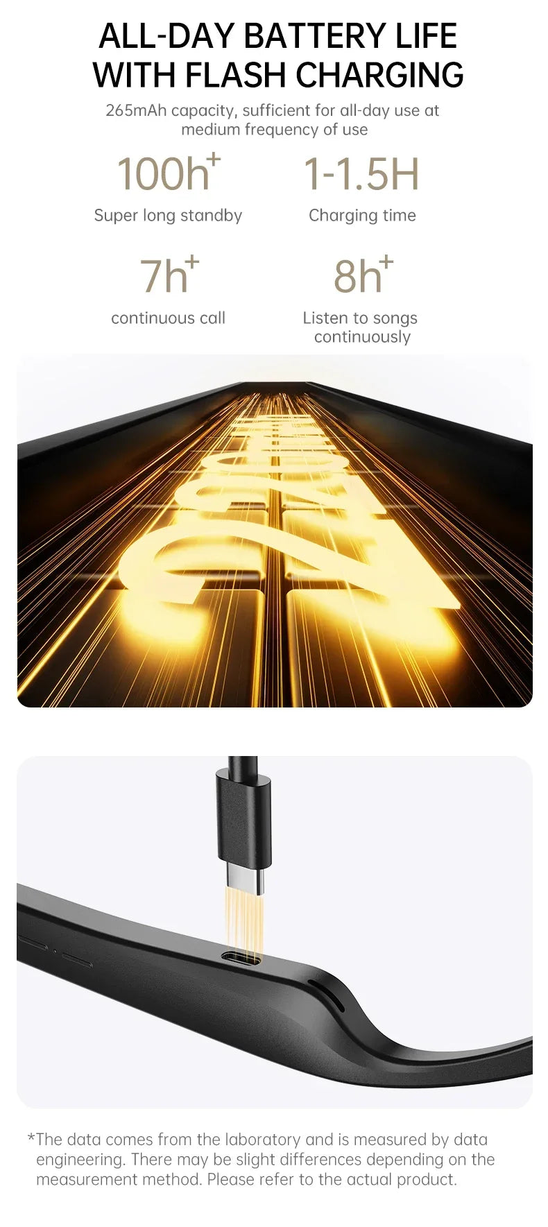 Lunettes connectées IA avec caméra, traduction et appels Bluetooth — version 1600W