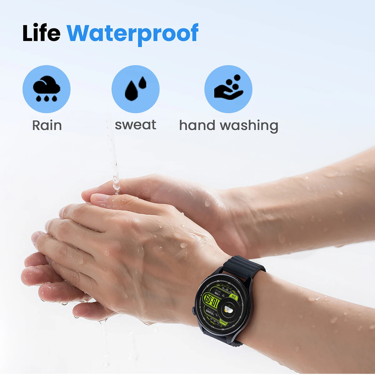 Montre connectée HAYLOU Watch 4S — AMOLED et GPS multi-satellite