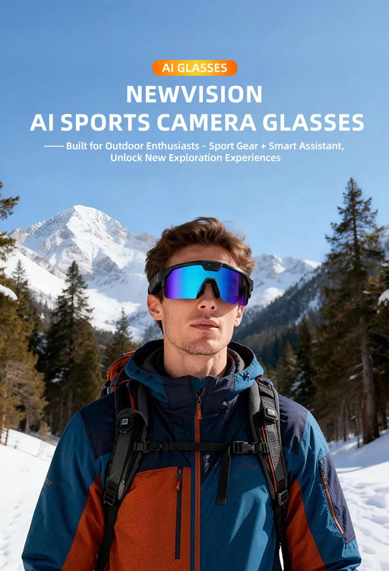 Lunettes connectées sport avec caméra 30 MP annoncée, vidéo 4K et stockage 32 Go