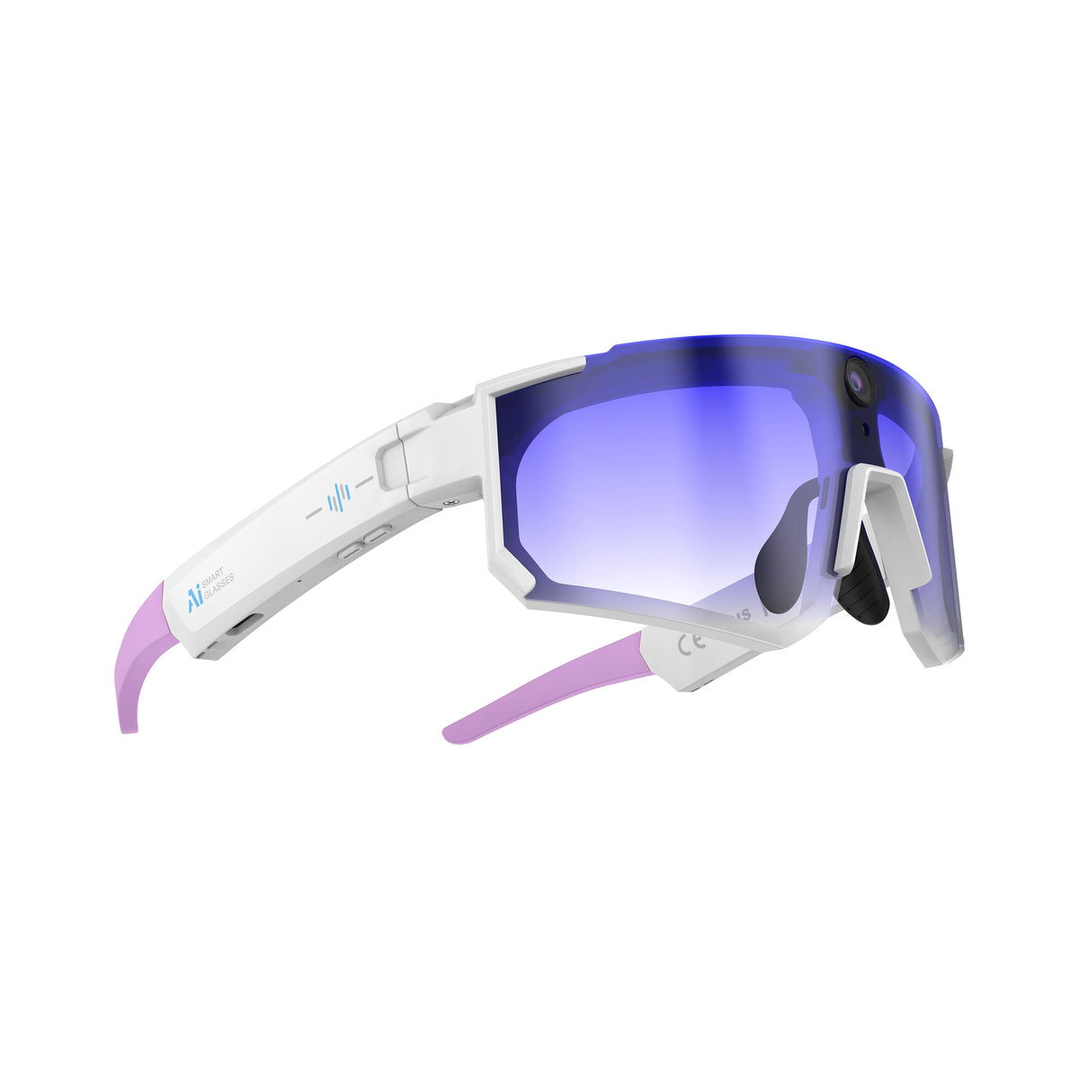 Lunettes connectées sport avec caméra et traduction — version 2400W