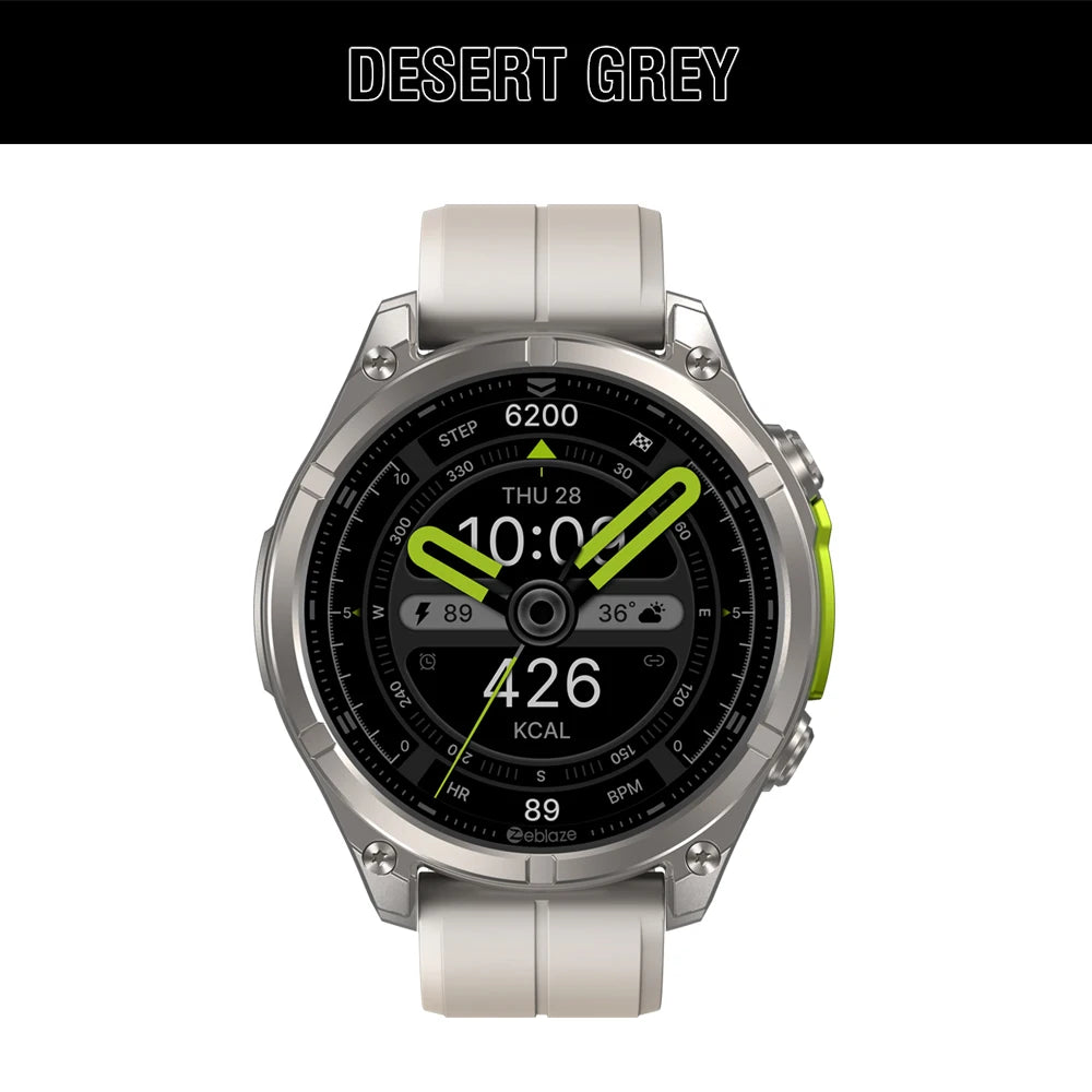 Montre connectée Zeblaze VIBE 8 — AMOLED, appels Bluetooth et lampe intégrée